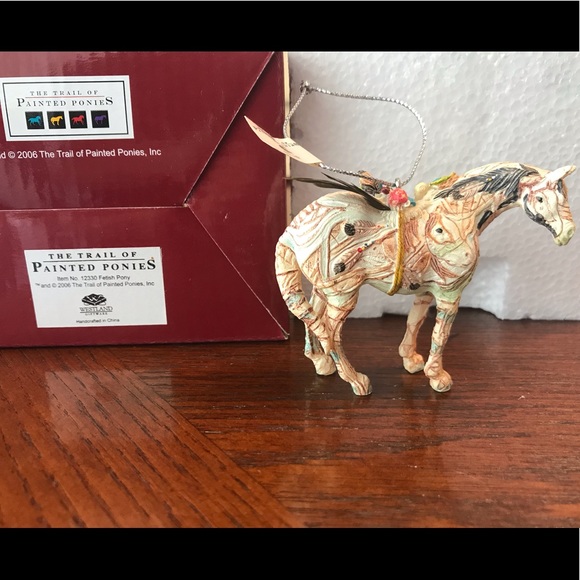The Trail of Painted Ponies Fetish Pony Ornament - Picture 2 of 3